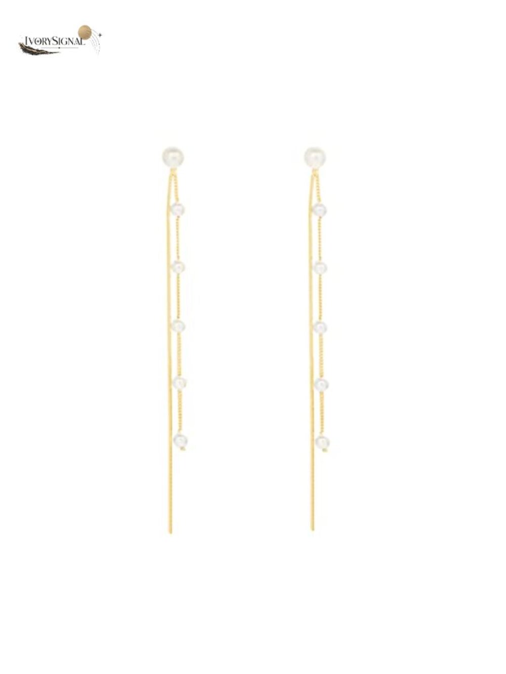 925 Sterling Silver Simulated Pearl Dangle Earrings for Women Elegant Wedding